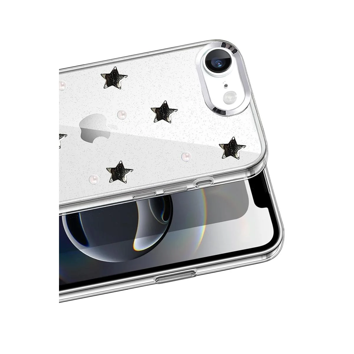 iPhone 16E Fiyonk Desenli Kapak - Desen 7