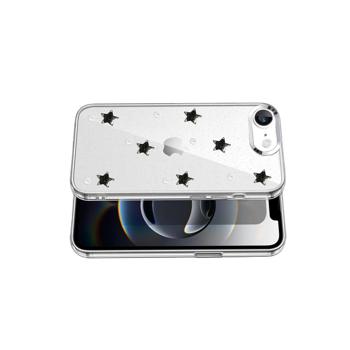 iPhone 16E Fiyonk Desenli Kapak - Desen 7