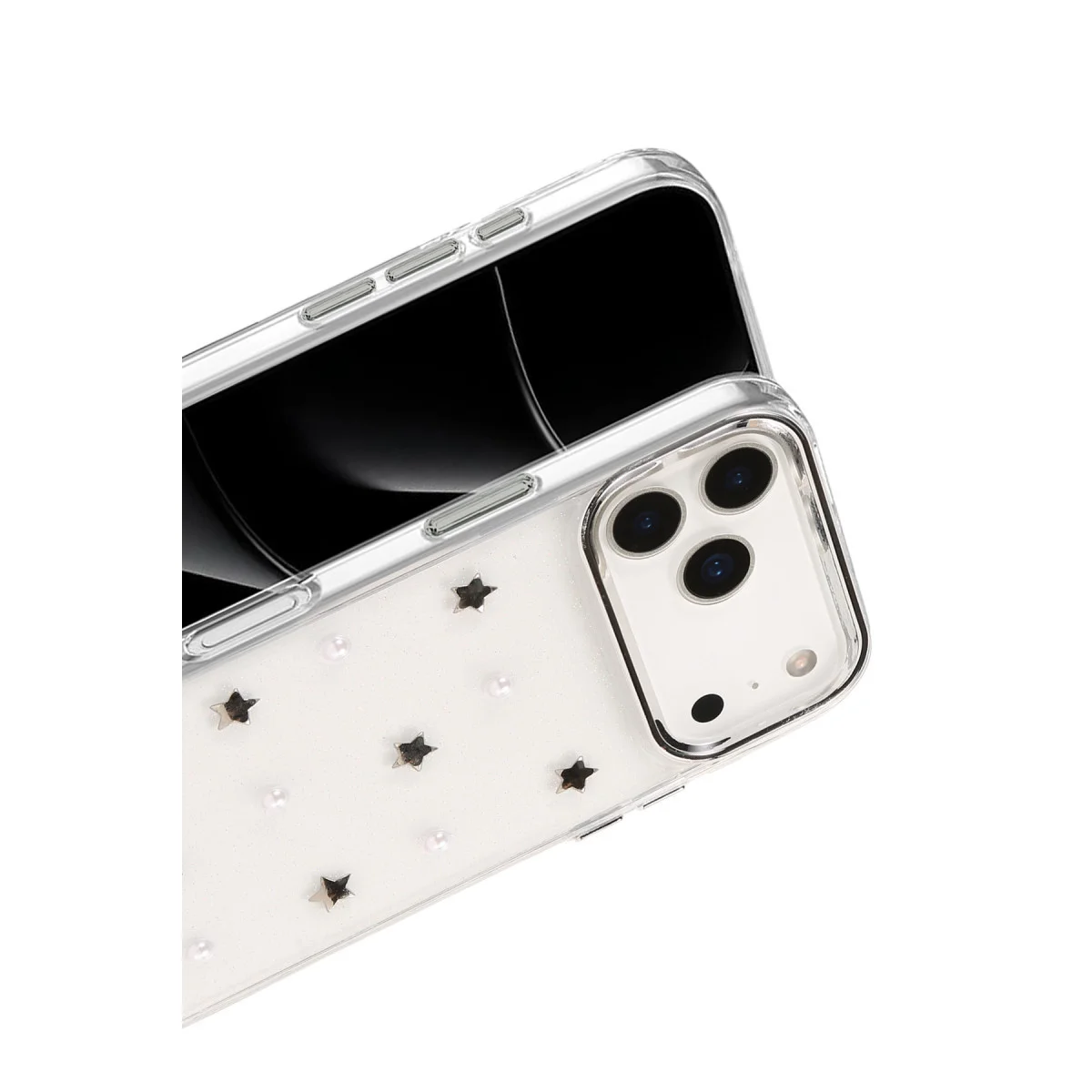 iPhone 17 Pro Fiyonk Desenli Kapak - Desen 7