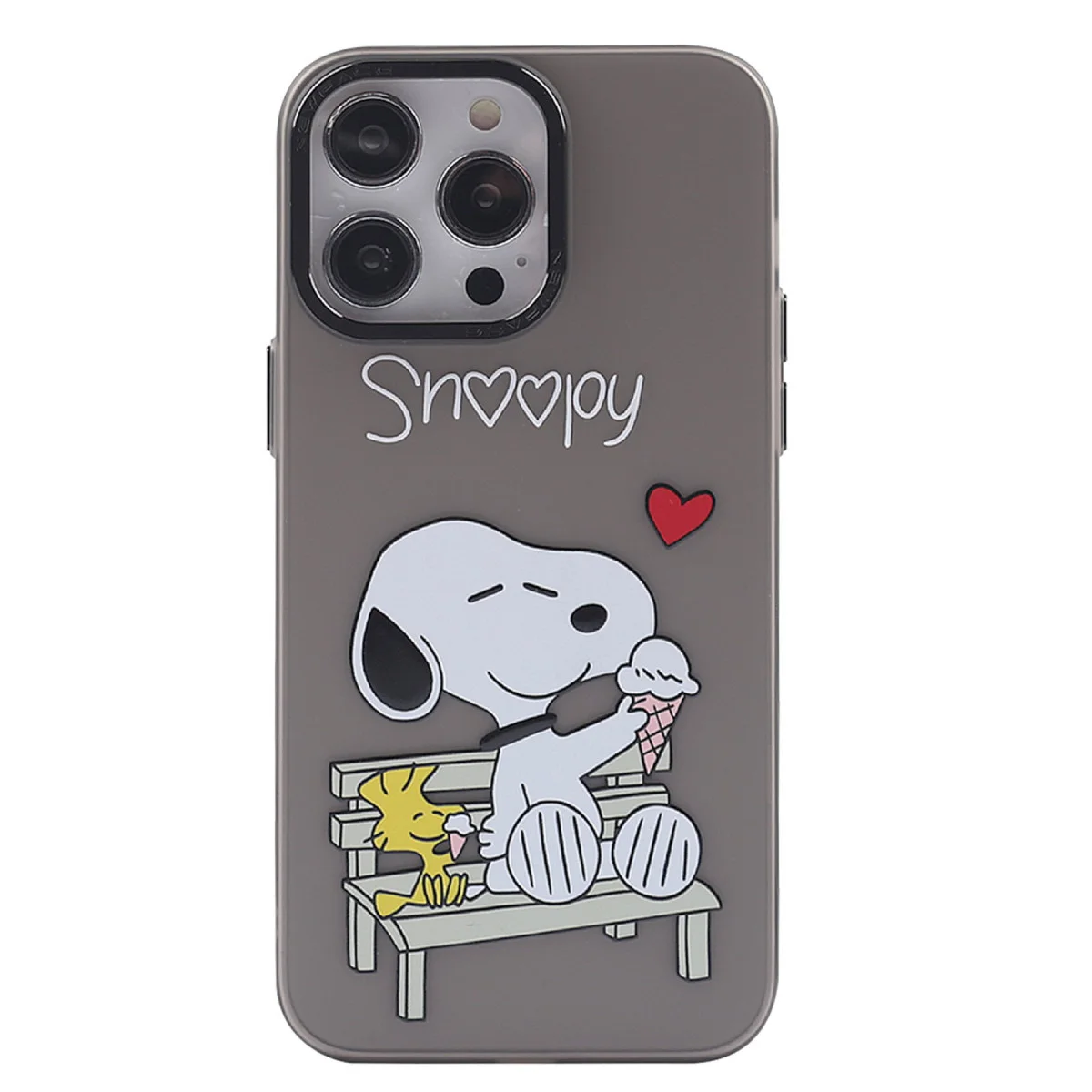 iPhone 14 Pro Kılıf Prada Desenli Kapak - Prada Siyah - 2