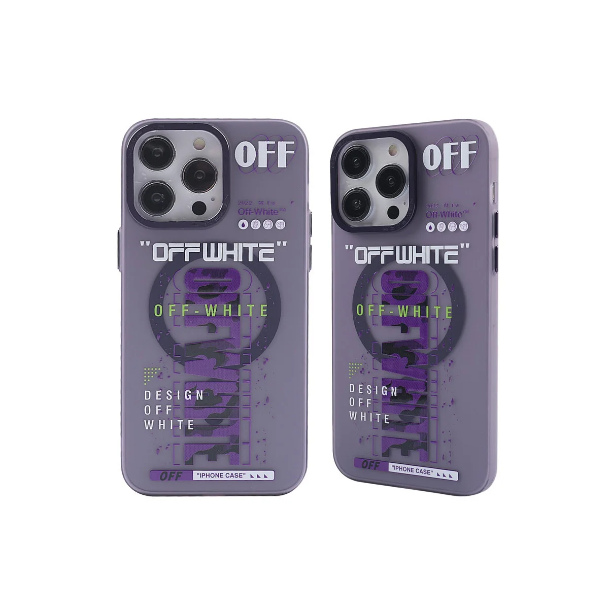 iPhone 14 Pro Kılıf Apollo Magneticsafe Desenli Kapak - Apollo Mor - 3