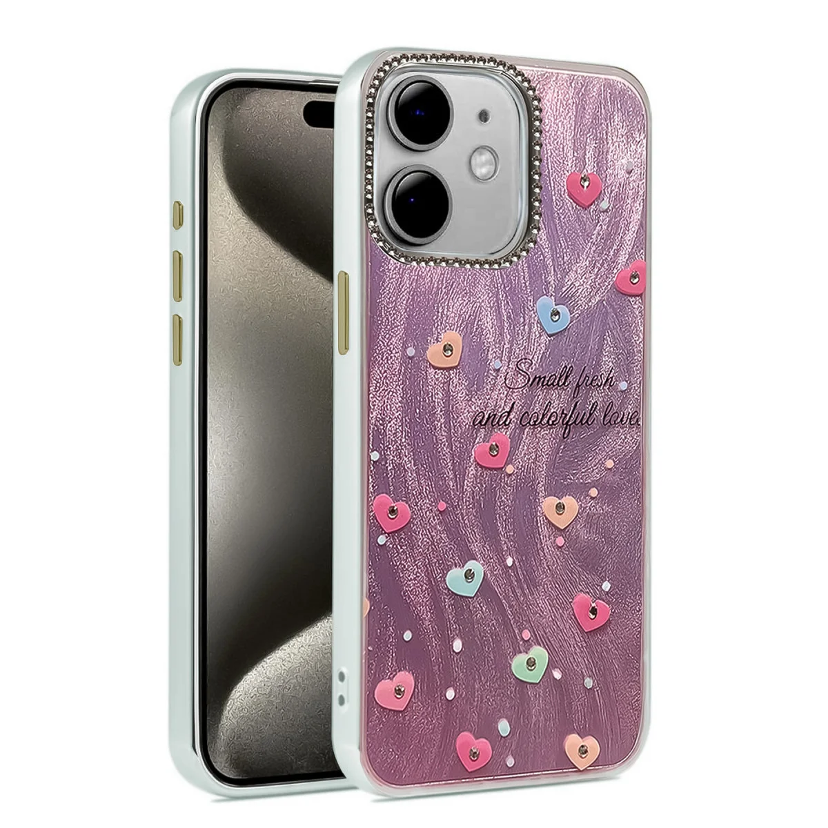 iPhone 11 Kılıf Blade Aynalı Desenli Kapak - Desen 8