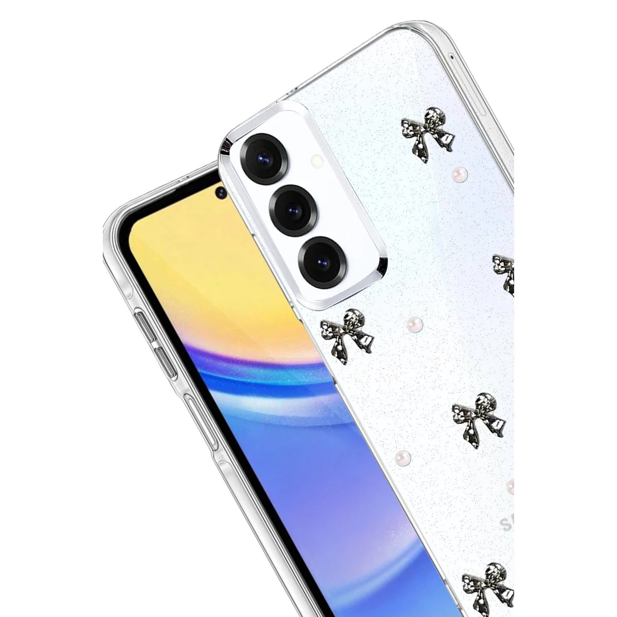 Galaxy A54 5G Fiyonk Desenli Kapak - Desen 8