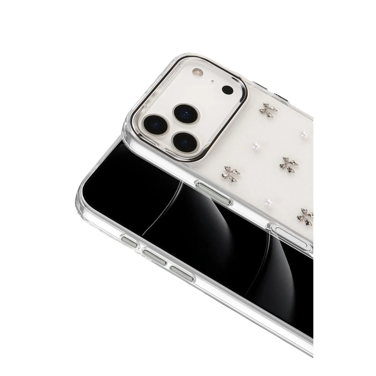 iPhone 17 Pro Fiyonk Desenli Kapak - Desen 8