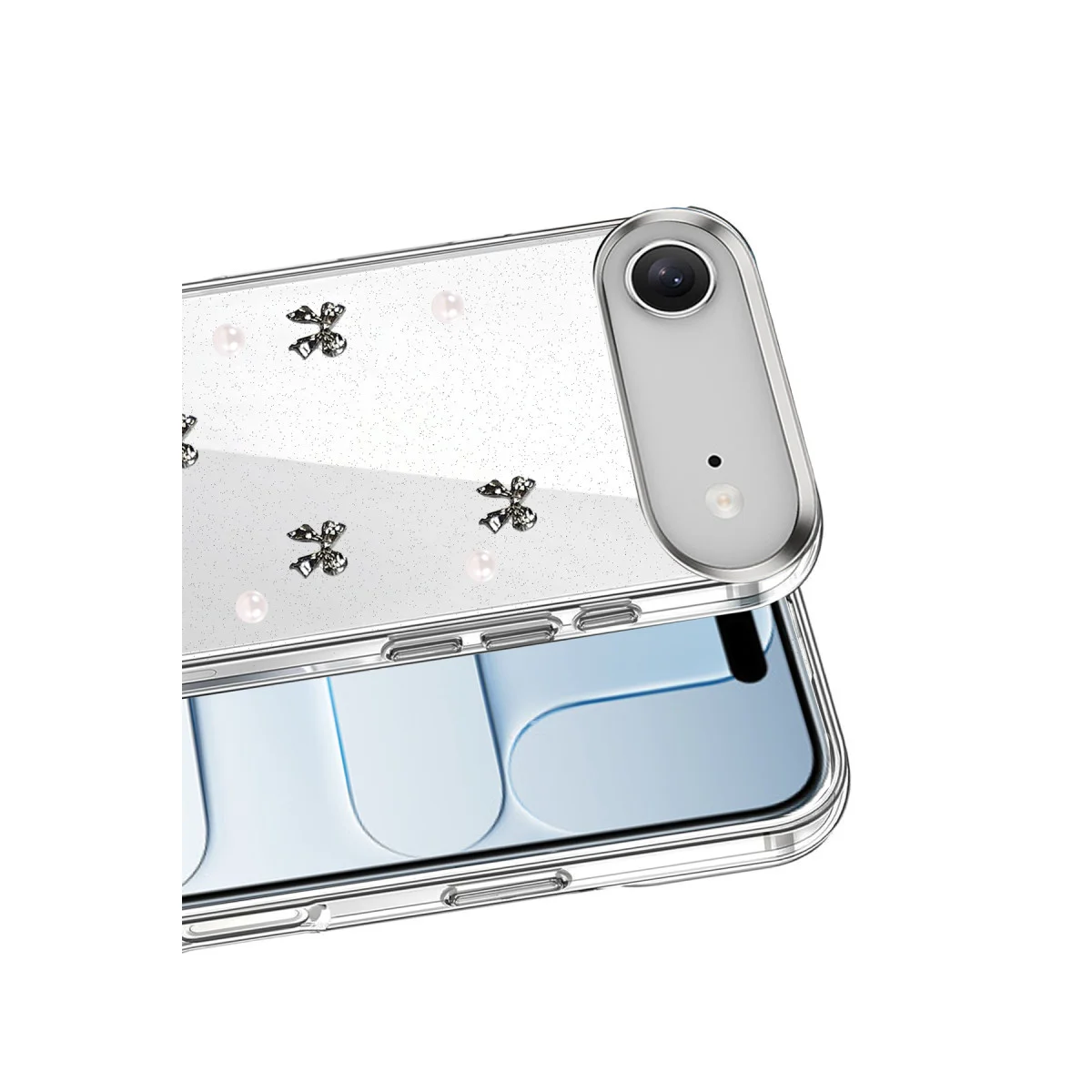 iPhone 17 Air Fiyonk Desenli Kapak - Desen 8