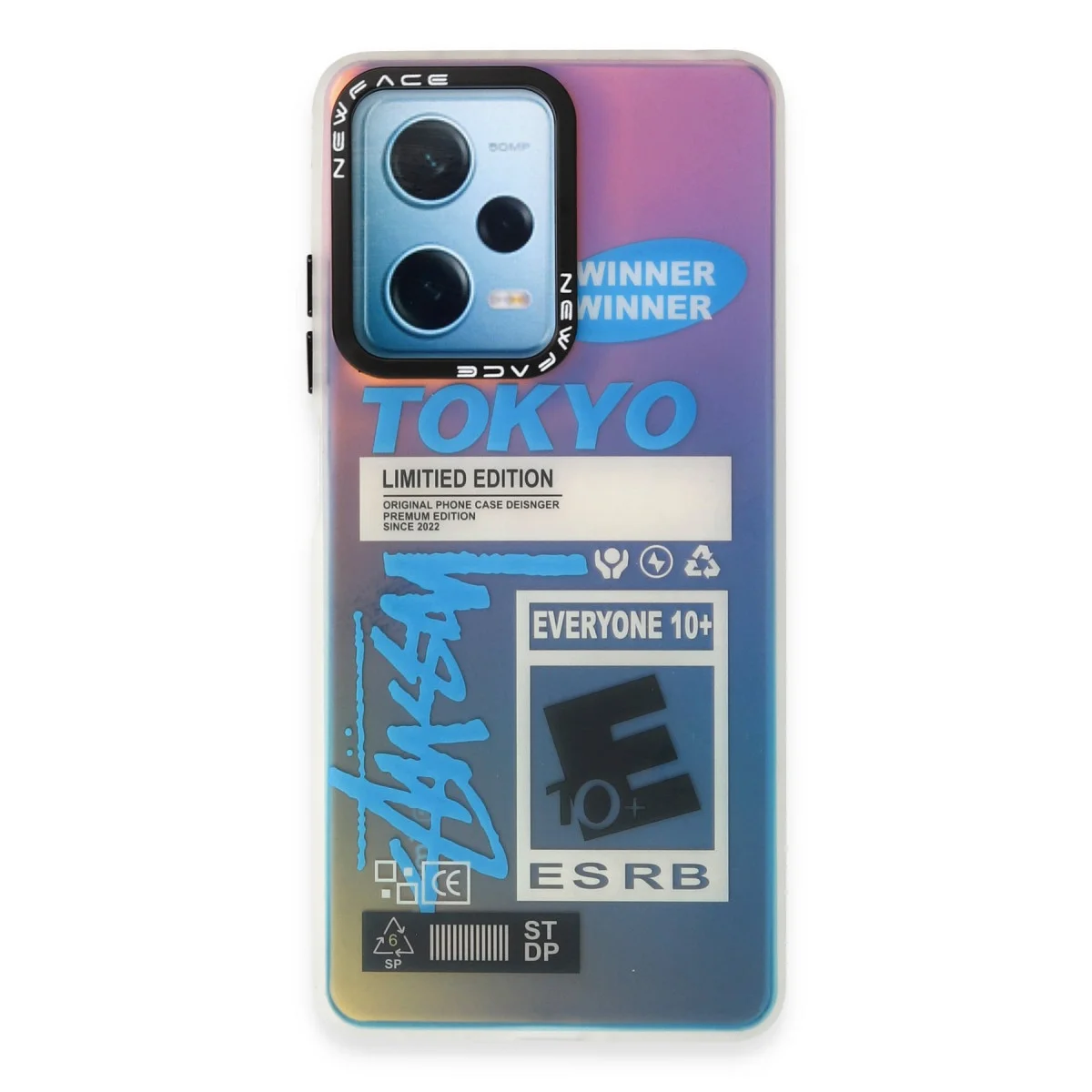 Poco X5 5G Kılıf Estoril Desenli Kapak - Estoril - 1