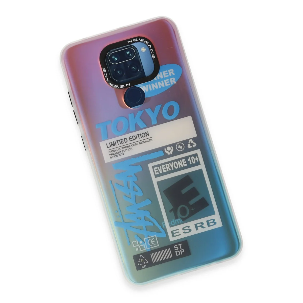 Redmi Note 9 Kılıf Estoril Desenli Kapak - Estoril - 1