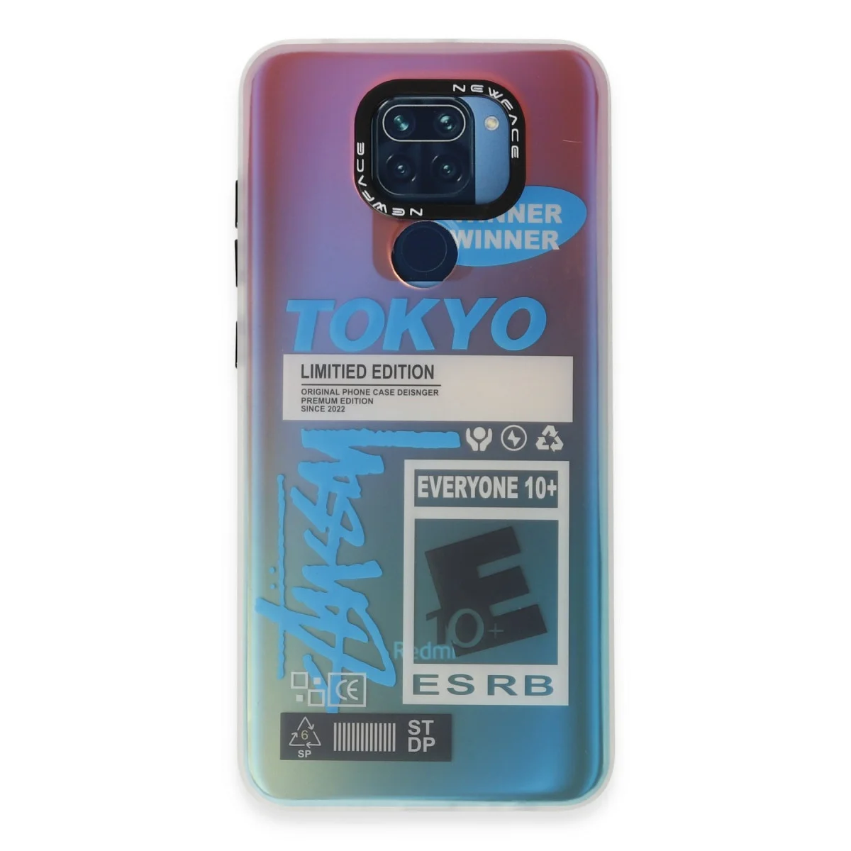 Redmi Note 9 Kılıf Estoril Desenli Kapak - Estoril - 1