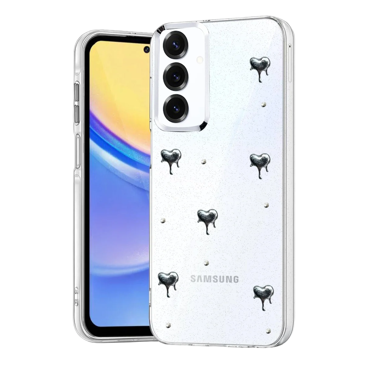 Galaxy A15 4G Fiyonk Desenli Kapak - Desen 1