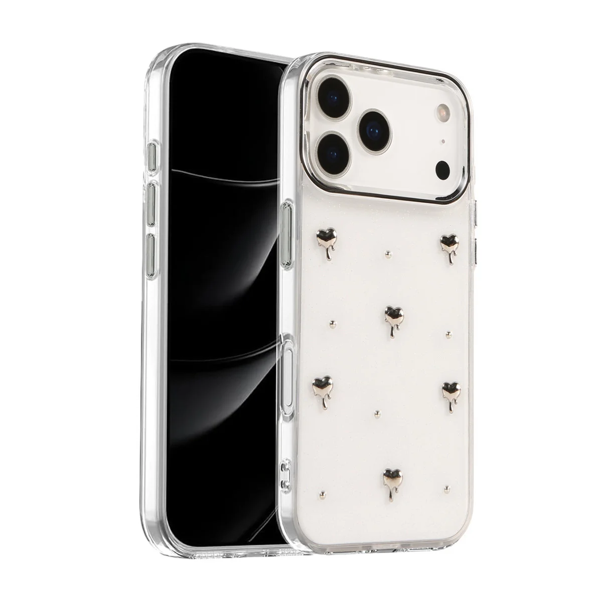 iPhone 17 Pro Max Fiyonk Desenli Kapak - Desen 1