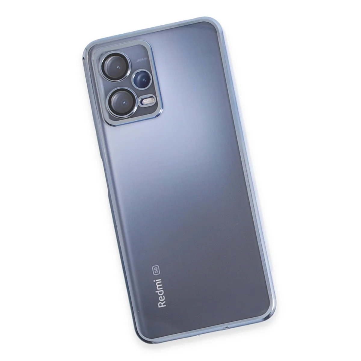 Redmi Note 12 5G Kılıf Razer Lensli Silikon - Açık Mavi