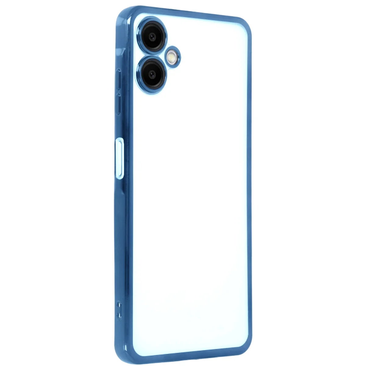 Galaxy A07 4G Razer Lensli Silikon - Açık Mavi