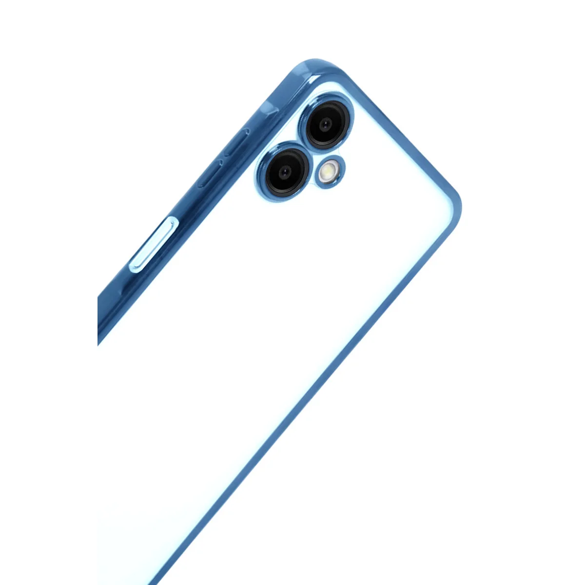 Galaxy A07 4G Razer Lensli Silikon - Açık Mavi