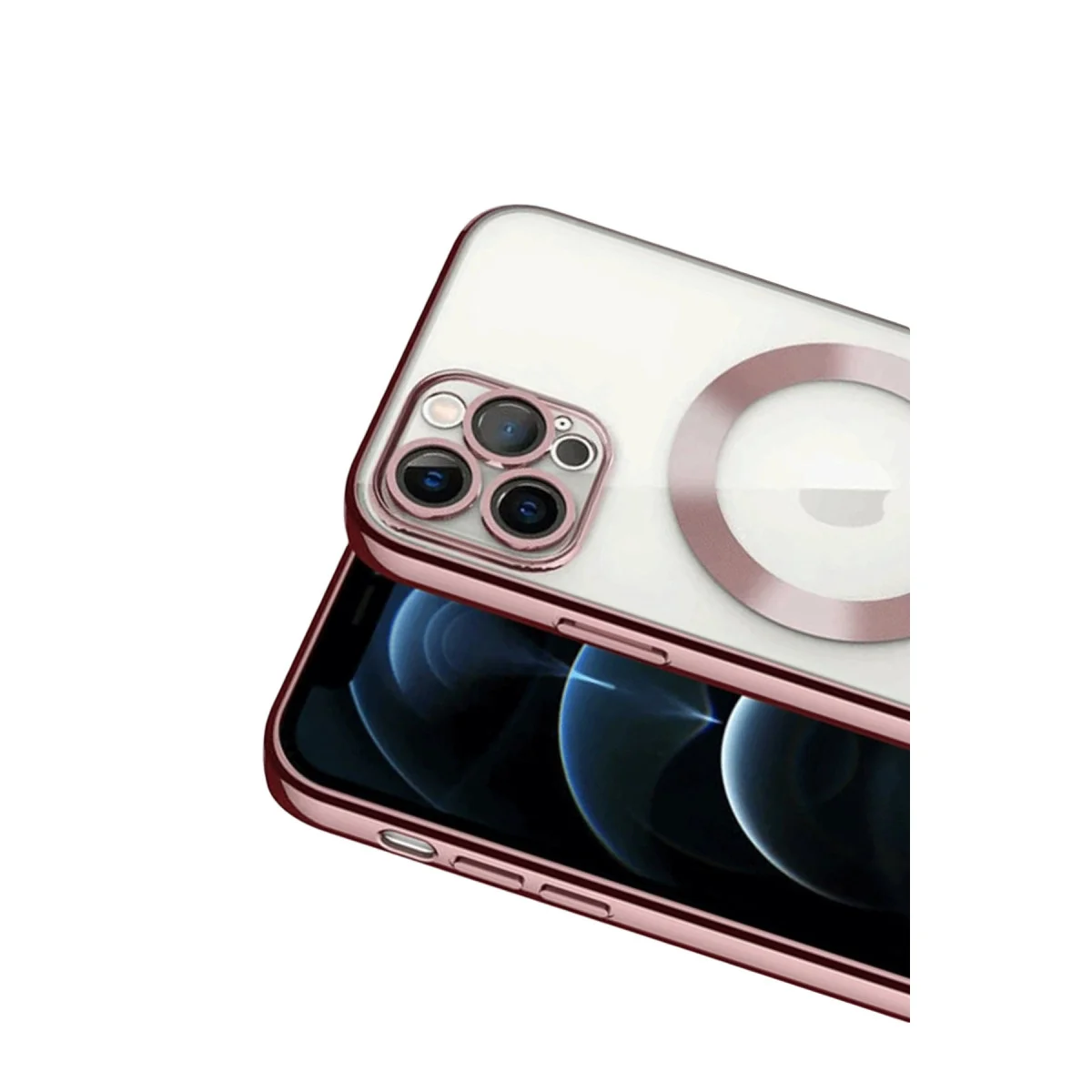 iPhone 13 Pro Kılıf Kross Magneticsafe Kapak - Rose