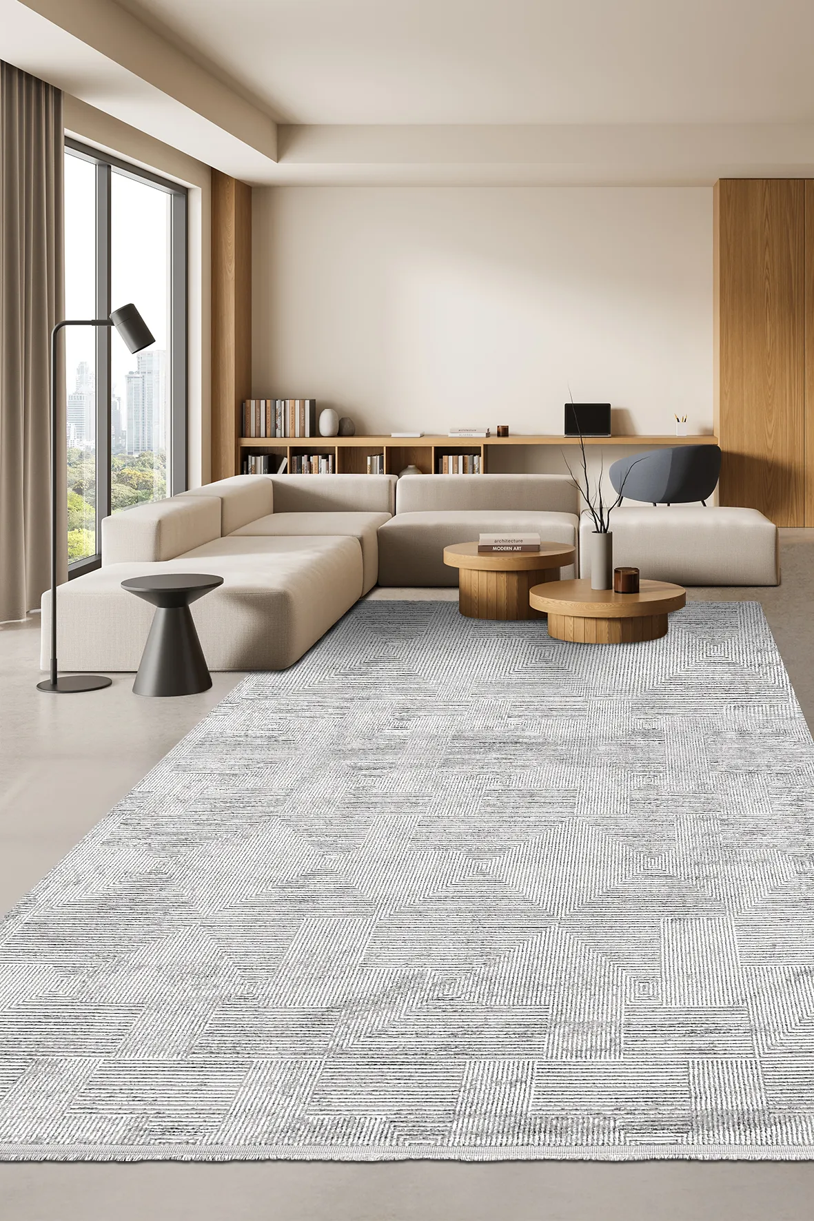 YoudayHomeCollection WİNS Model Halı 80X80