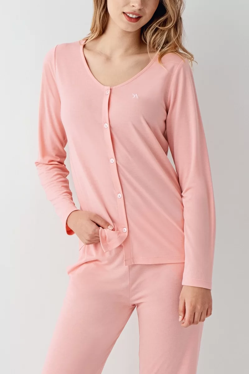 Arnetta 3460-S Kadın Uzun Kol Pijama Takım