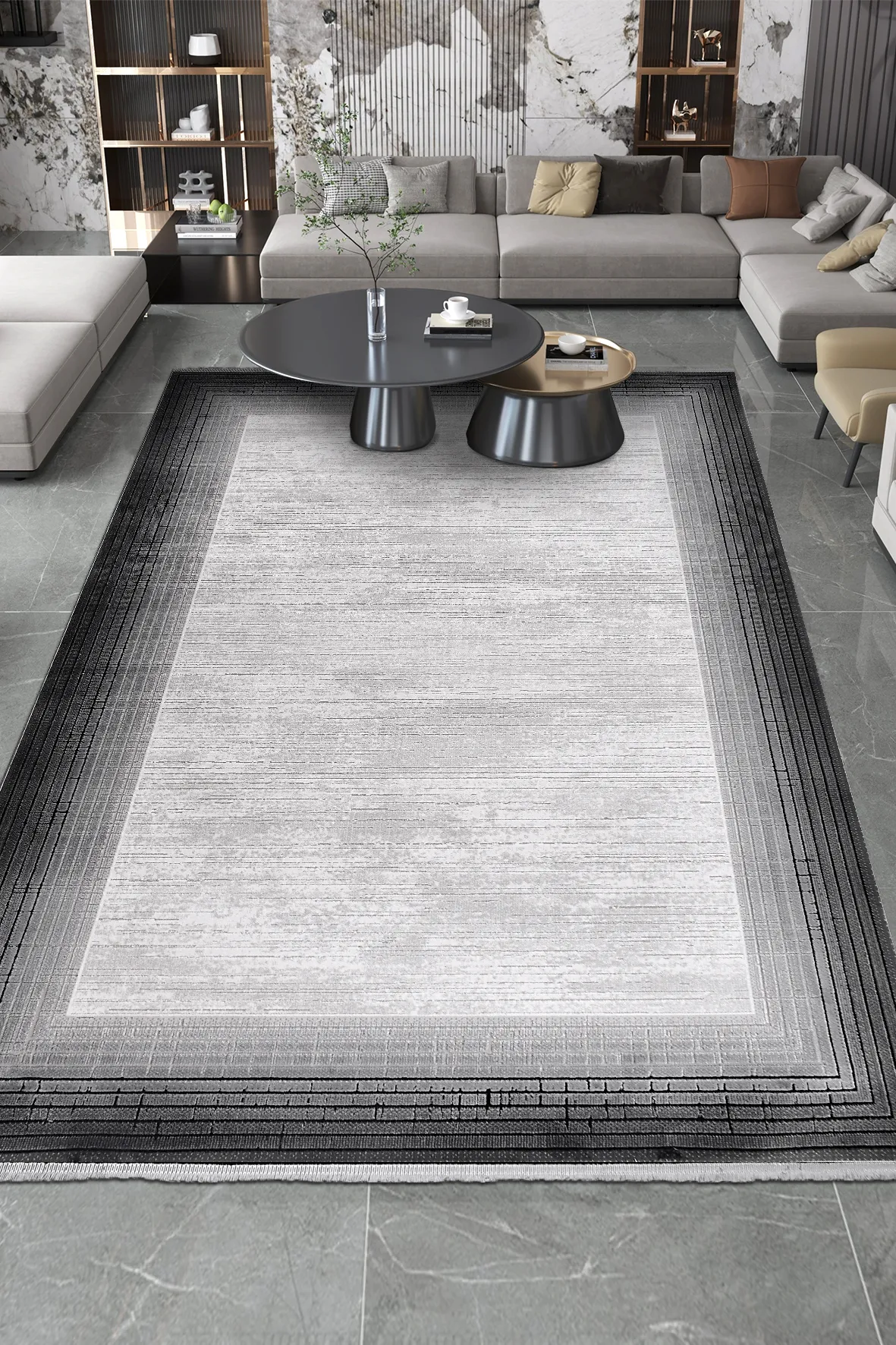 YoudayHomeCollection ROXSTONE Model Halı 120X120