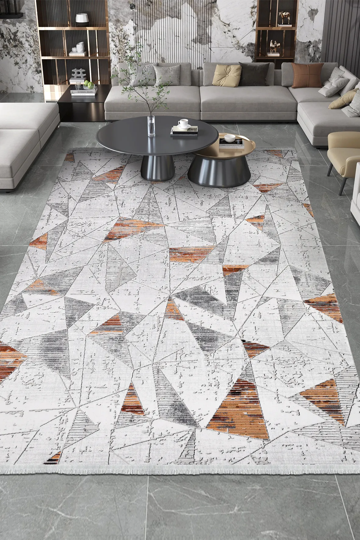YoudayHomeCollection ROXSTONE Model Halı 160X400