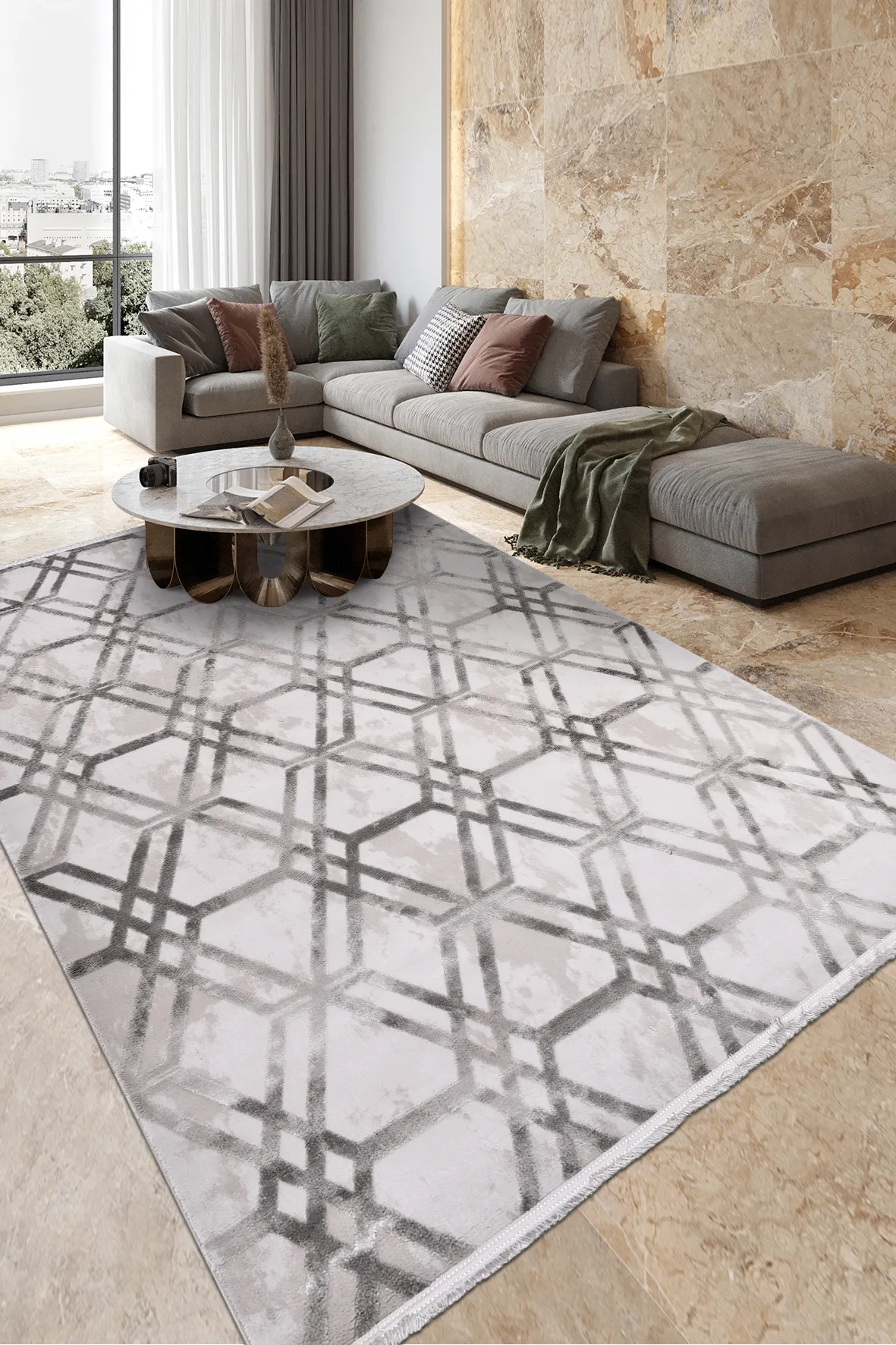 YoudayHomeCollection GASPİNA Model Halı 160X350