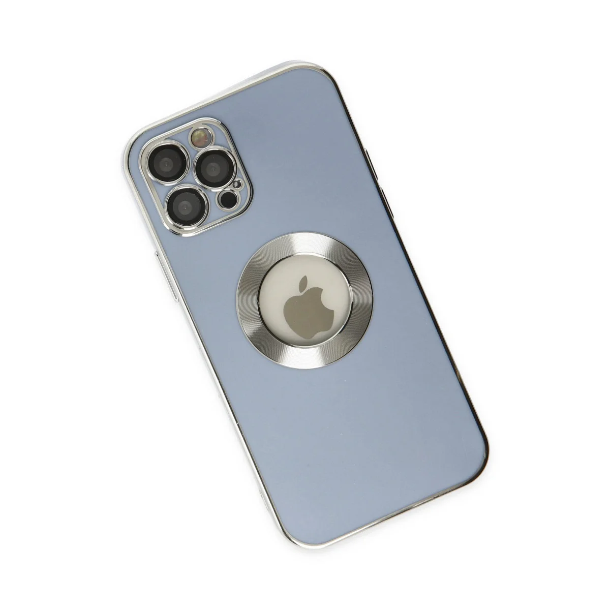 iPhone 12 Pro Kılıf Store Silikon - Sierra Blue
