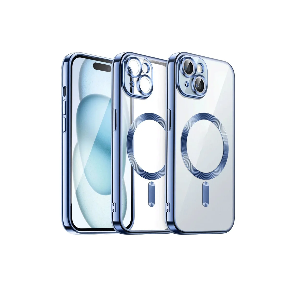 iPhone 13 Kılıf Kross Magneticsafe Kapak - Sierra Blue