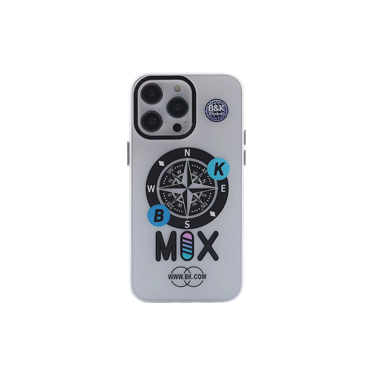 iPhone 14 Pro Kılıf Apollo Magneticsafe Desenli Kapak - Apollo Şeffaf - 3