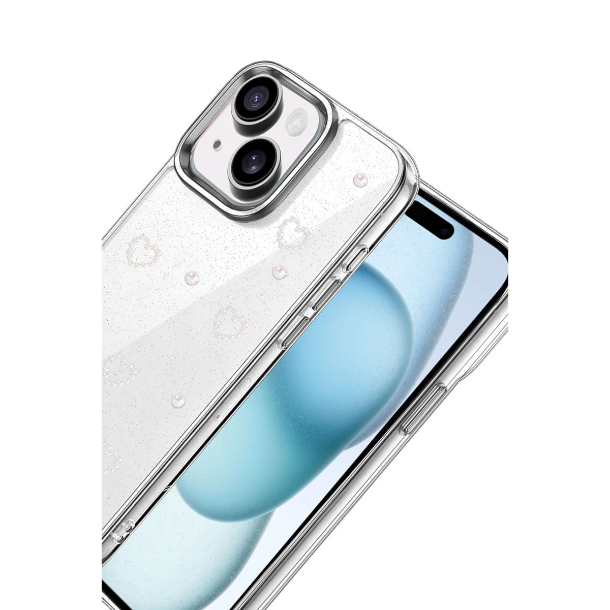 iPhone 14 Fiyonk Desenli Kapak - Desen 10