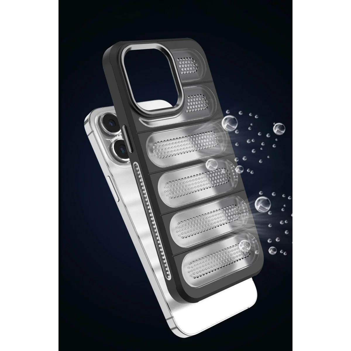 Galaxy S24 Kılıf Airmax Silikon Kapak - Titan Gri