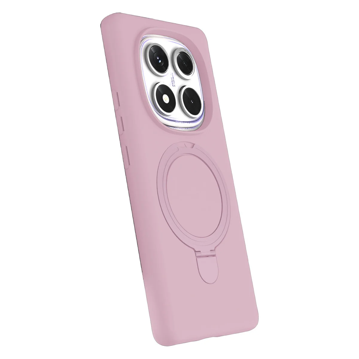 Redmi Note 14 Pro 5G Regal Magsafe Standlı Kapak - Açık Pembe