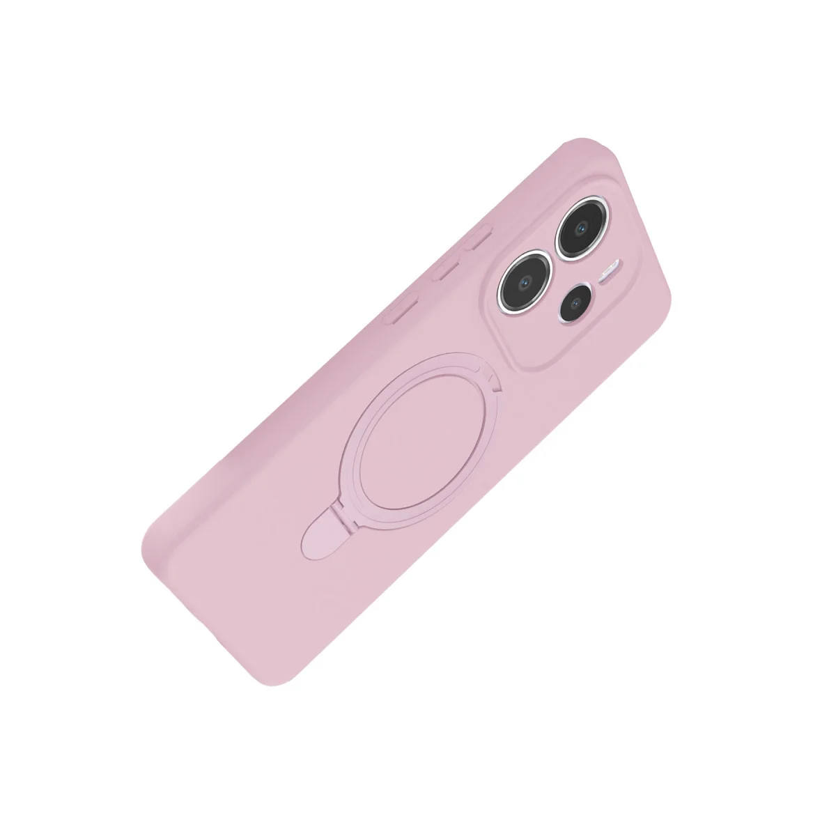 Redmi Note 14 4G Regal Magsafe Standlı Kapak - Açık Pembe