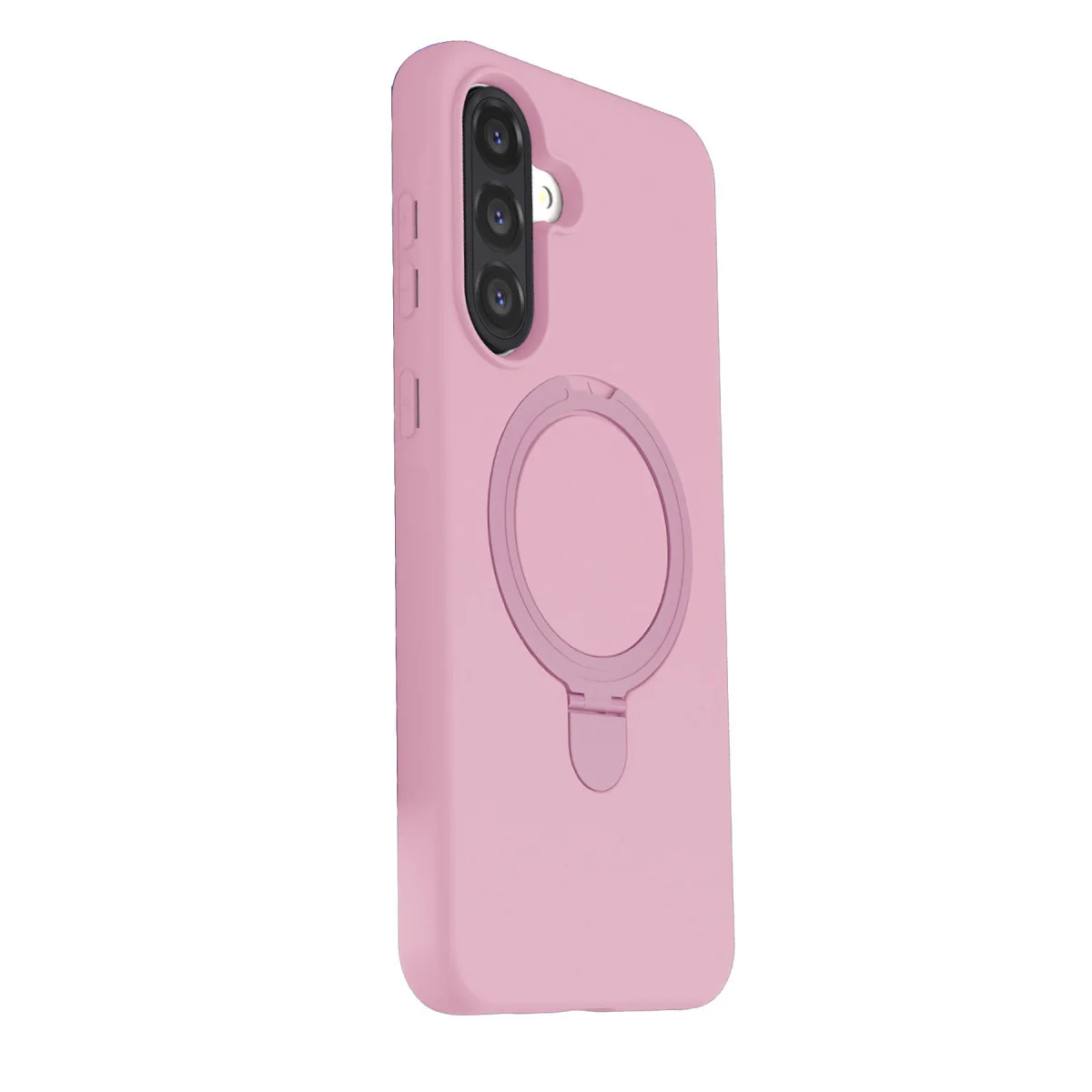 Galaxy A37 5G Regal Magsafe Standlı Kapak - Açık Pembe