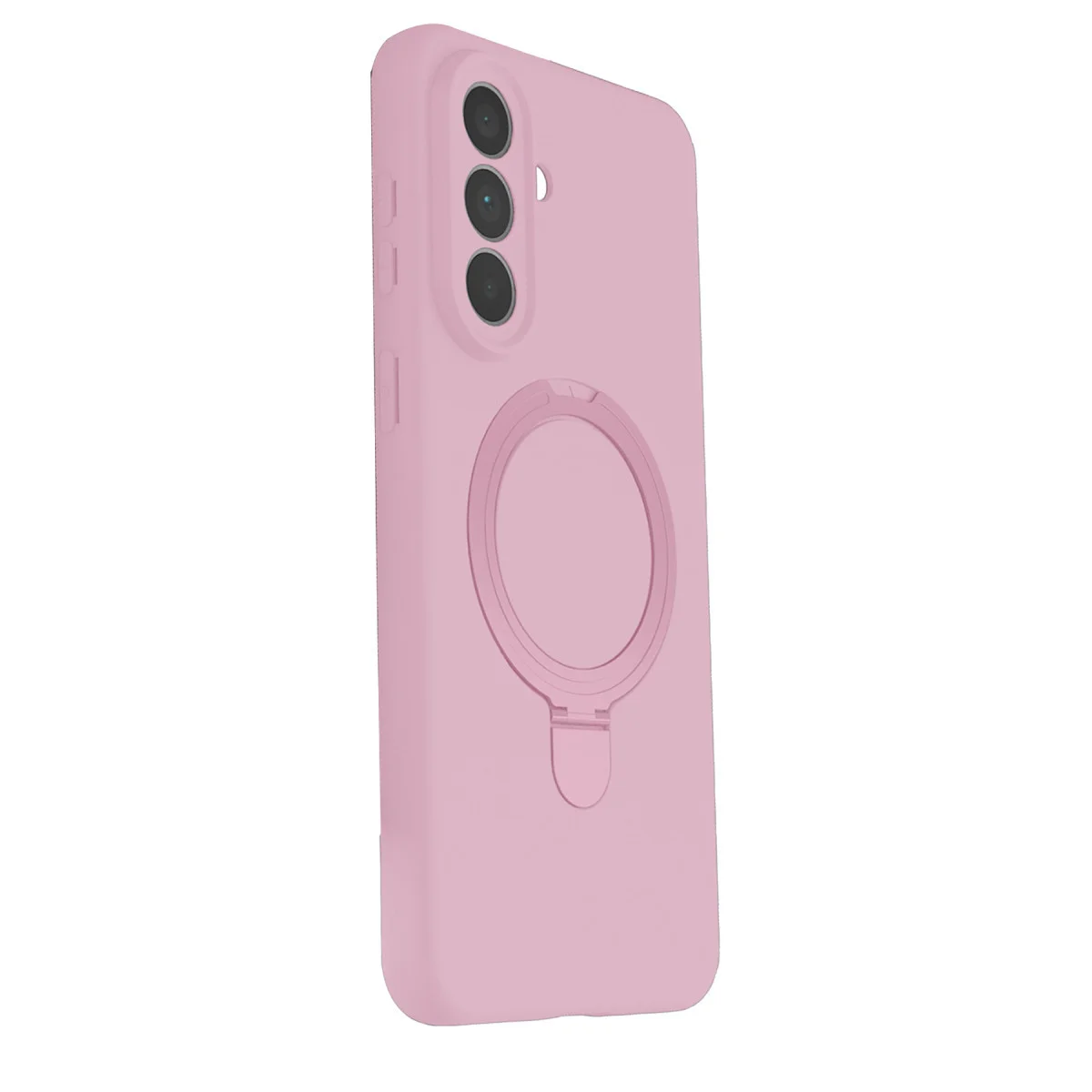 Galaxy A57 5G Regal Magsafe Standlı Kapak - Açık Pembe