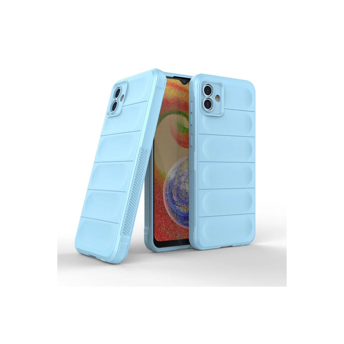 Galaxy A04E Kılıf Optimum Silikon - Sky Blue