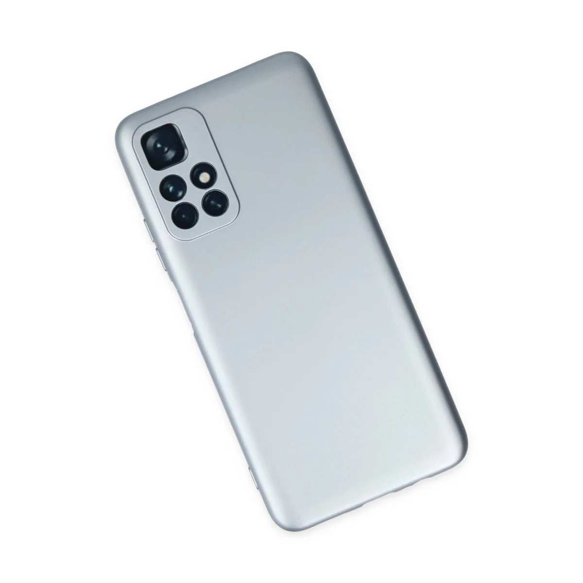 Redmi Note 11T Kılıf Nano içi Kadife Silikon - Sky Blue