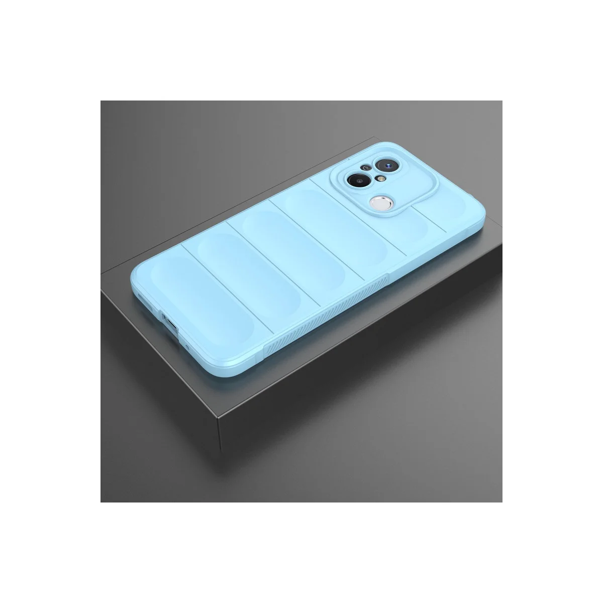 Redmi 12C Kılıf Optimum Silikon - Sky Blue