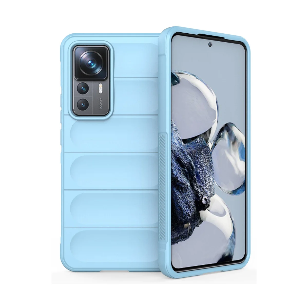 Mi 12T Pro Kılıf Optimum Silikon - Sky Blue