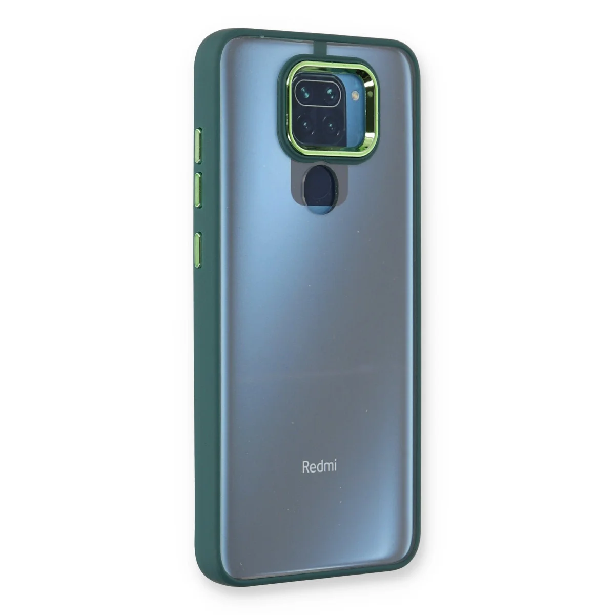 Redmi Note 9 Kılıf Dora Kapak - Haki Yeşil