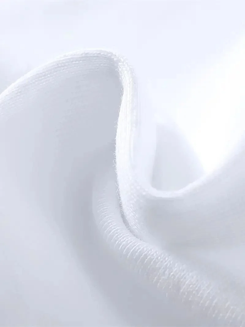 Erkek Kısa Kol Yazlık Tişört Bisiklet Yaka Baskılı Oversize T-Shirt - Beyaz