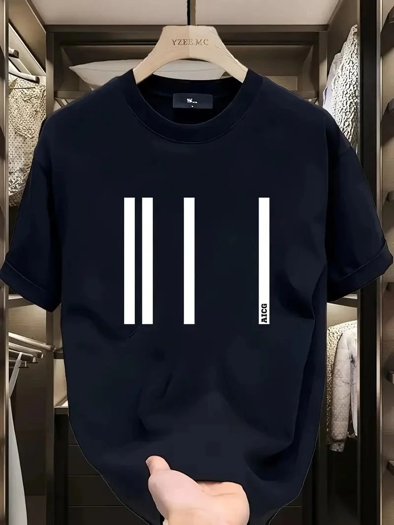 Kadın Kısa Kol Yazlık Tişört Bisiklet Yaka Baskılı Oversize T-Shirt - Siyah