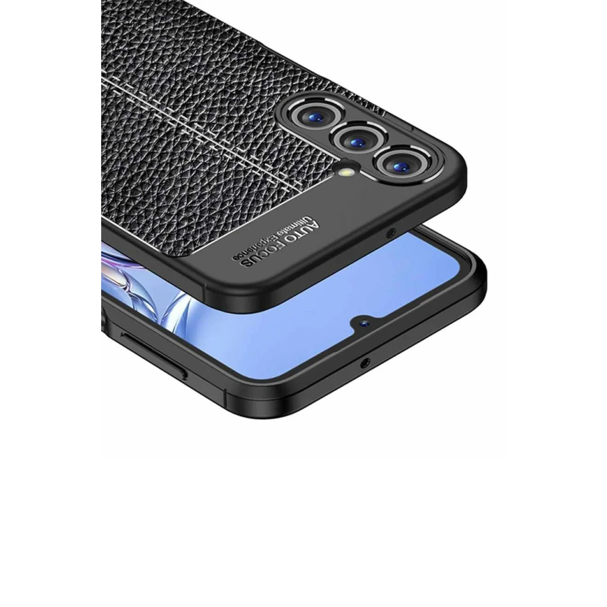 Galaxy A05S Kılıf Auto Focus Kapak - Siyah