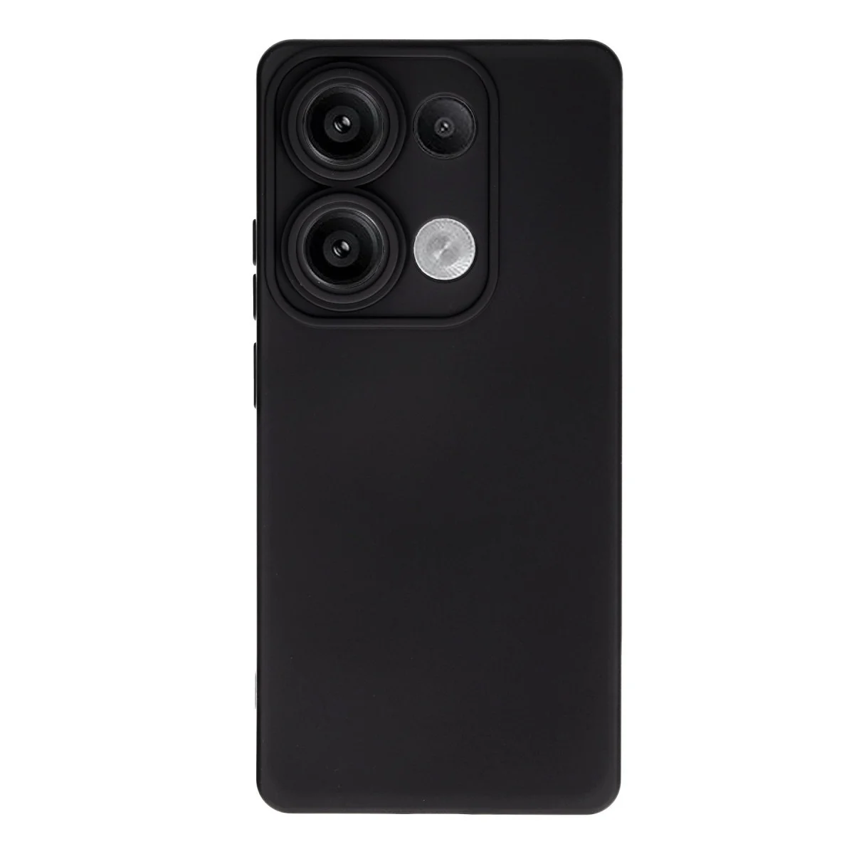 Redmi Note 13 4G Kılıf Nano içi Kadife Silikon - Siyah