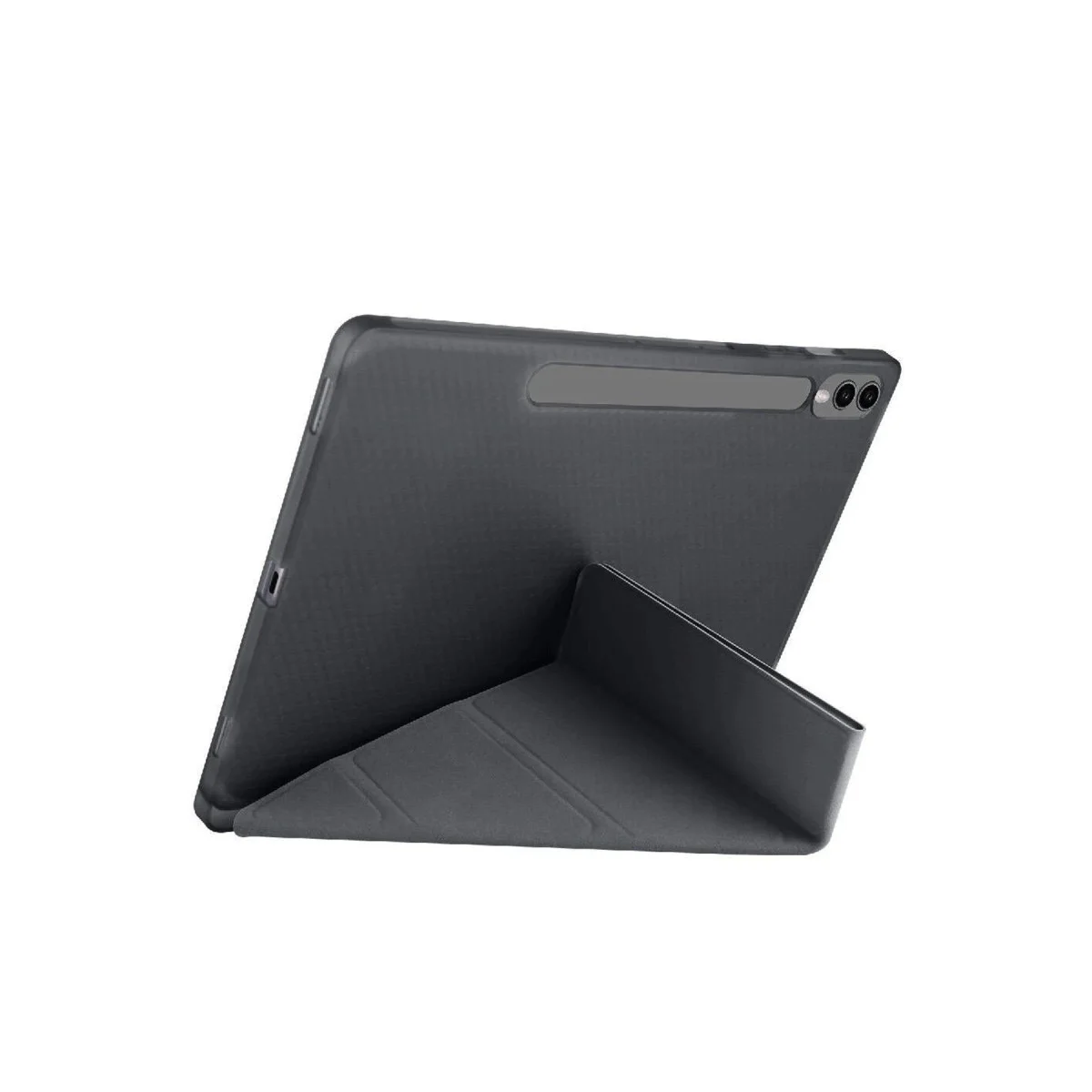 Galaxy X610 Tab S9 FE Plus 12.4 Kılıf Kalemlikli Mars Tablet Kılıfı - Siyah