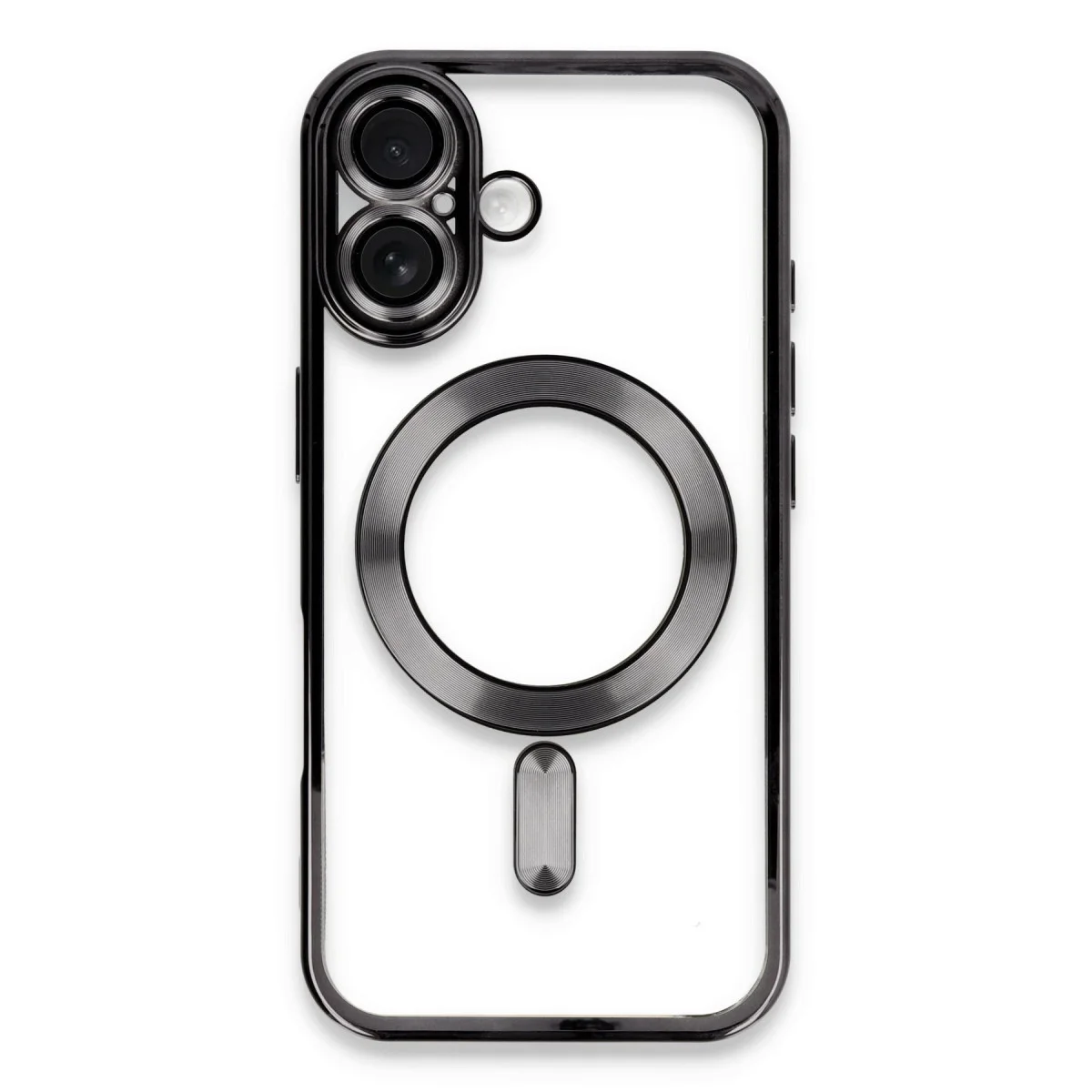 iPhone 16 Plus Kılıf Kross Magneticsafe Kapak - Siyah