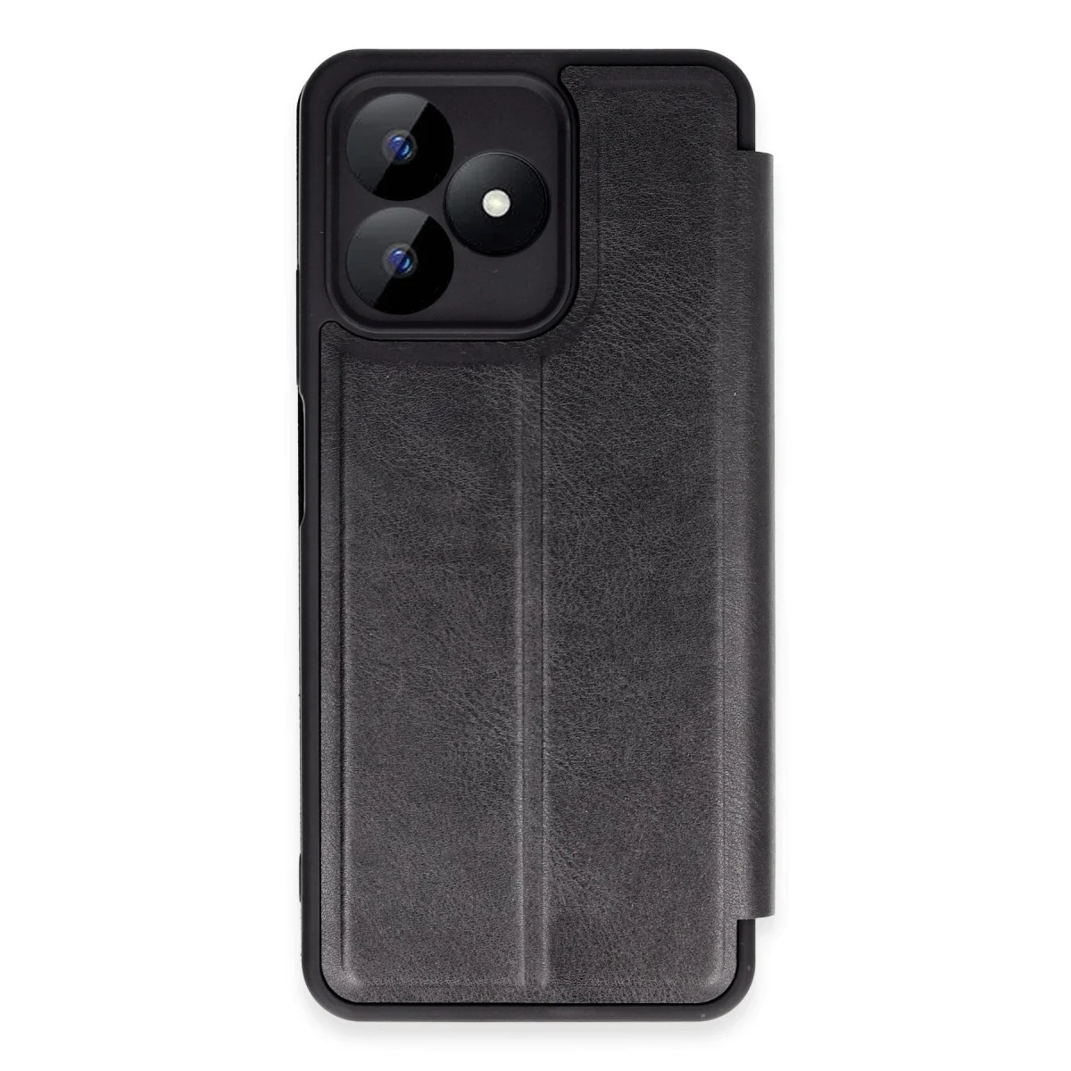 Realme Note 50 4G Kılıf Flip Cover - Siyah