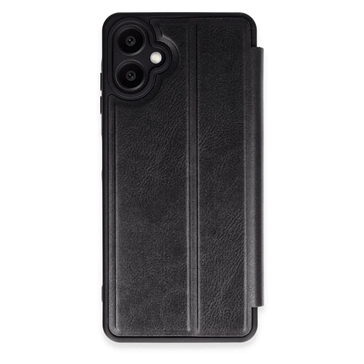 Galaxy A06 Kılıf Flip Cover - Siyah