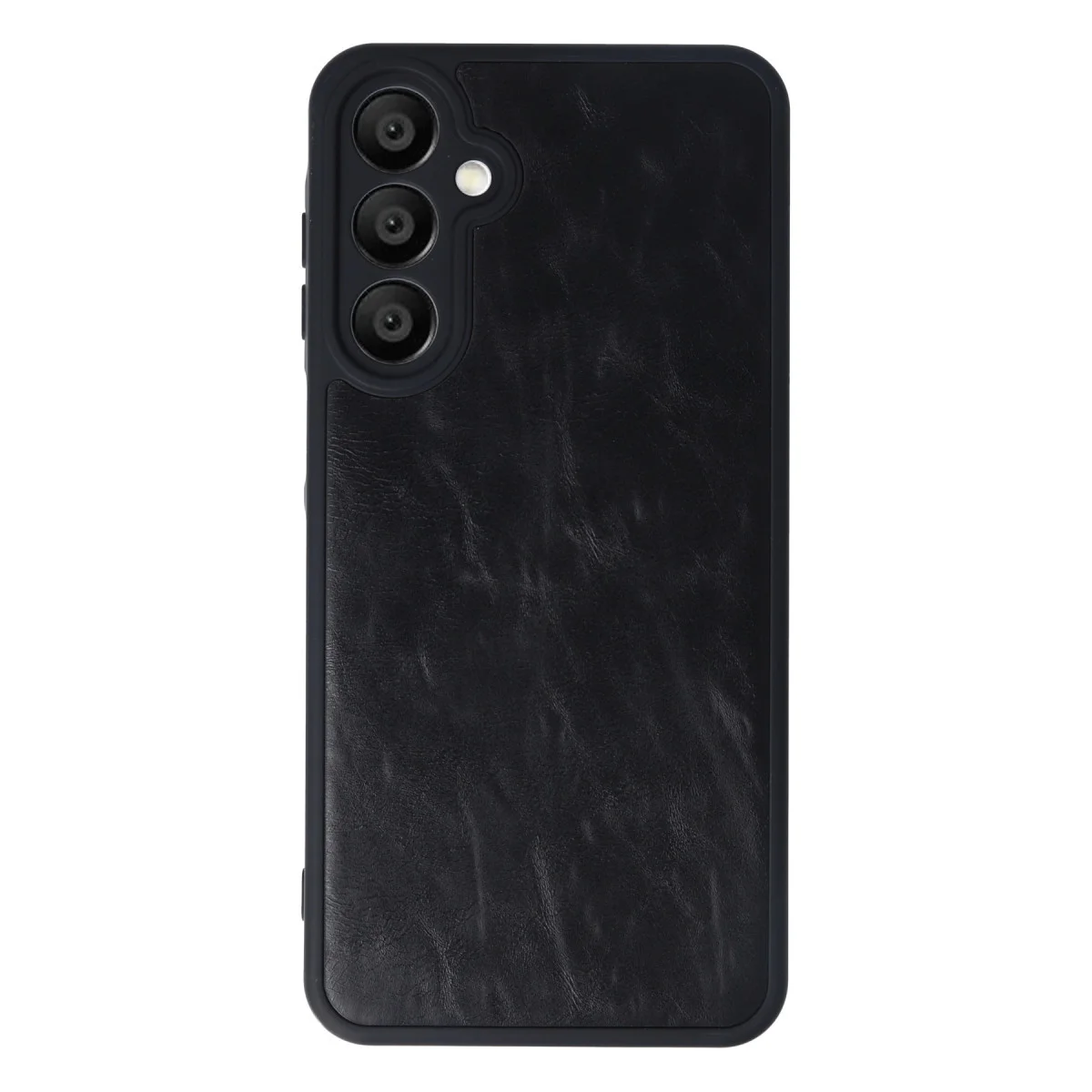 Galaxy A16 5G Kılıf Aras Deri Kapak - Siyah