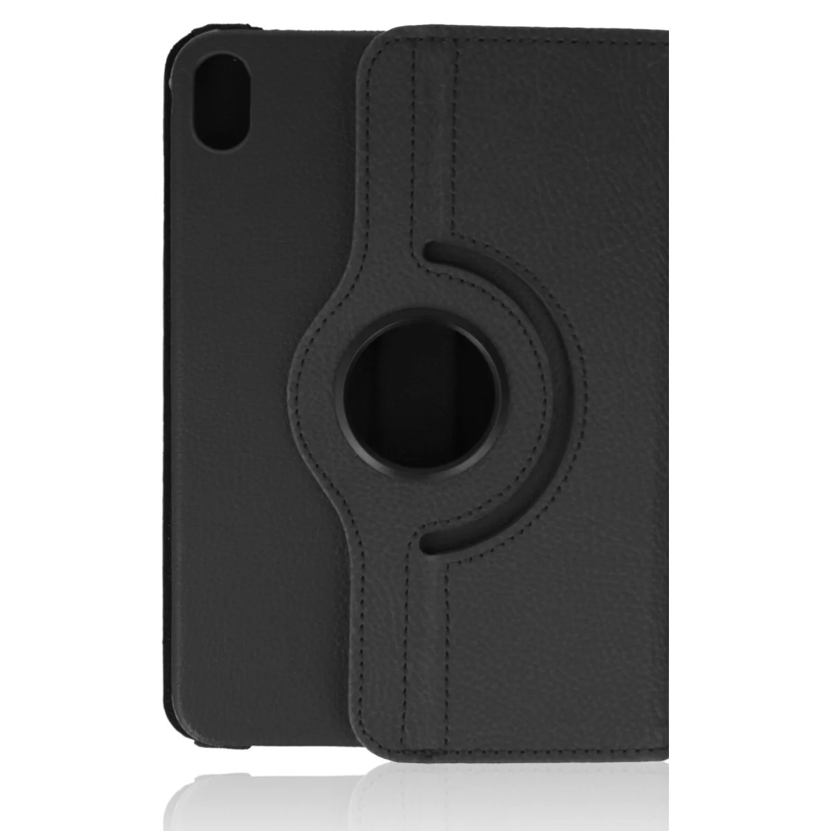 iPad Mini 6 Kılıf 360 Tablet Deri Kılıf - Siyah