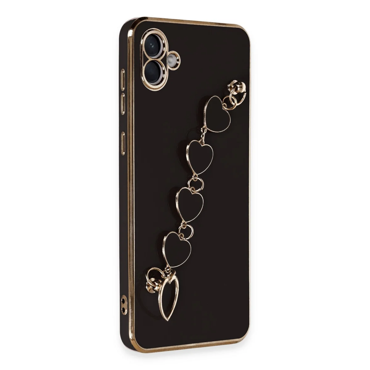 Galaxy A04 Kılıf Esila Silikon - Siyah