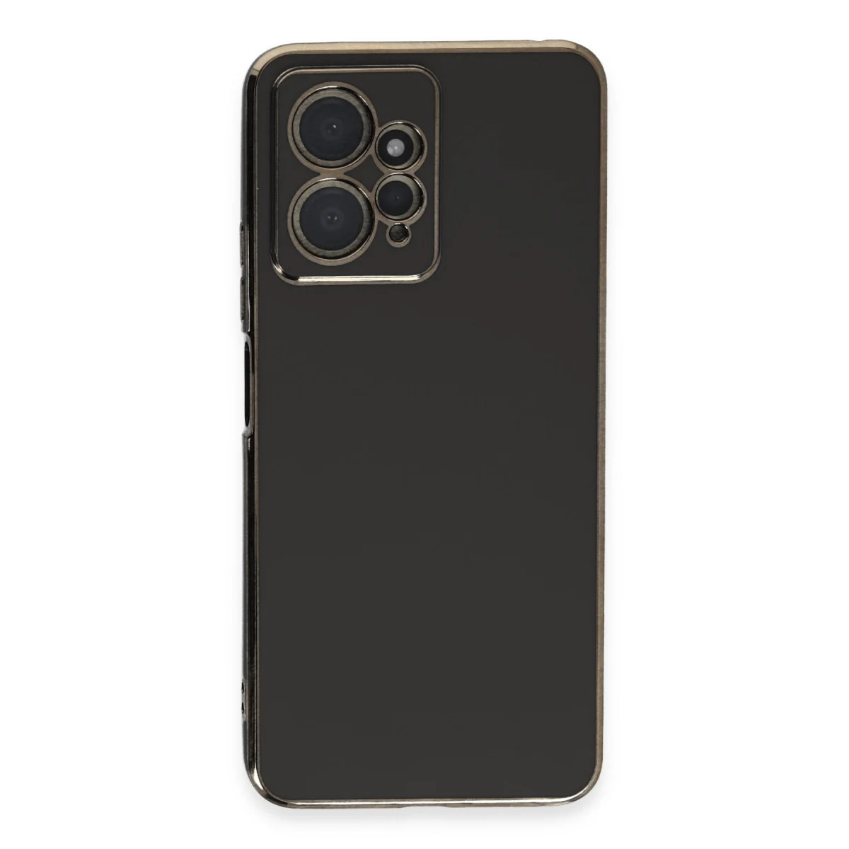 Redmi Note 12 4G Kılıf Volet Silikon - Siyah