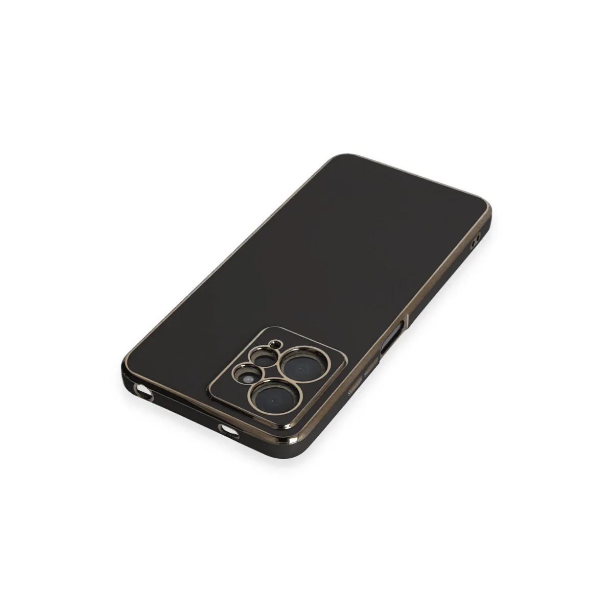 Redmi Note 12 4G Kılıf Volet Silikon - Siyah